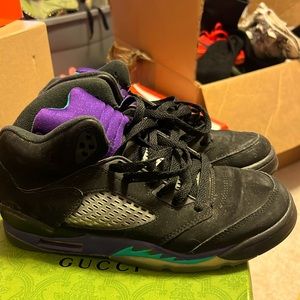 Grape Jordan 5’s